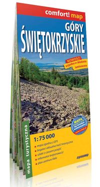Góry Świętokrzyskie mapa turystyczna 1:75 000