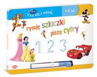 Disney Ucz się z nami Rysuję szlaczki piszę cyfry