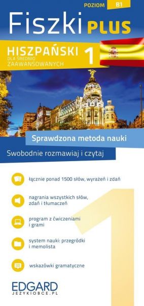 Fiszki PLUS 1000 najważniejszych słów Hiszpański dla początkujących, Nowa