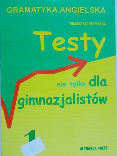 Szarfemberg Tomasz - Gramatyka Angielska