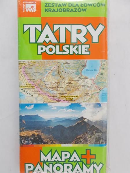 Tatry Polskie. Mapa + Panoramy