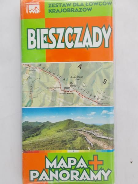 Bieszczady. Mapa + Panoramy