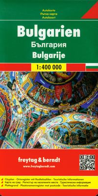 Bułgaria mapa drogowa 1:400 000, Freytag&berndt