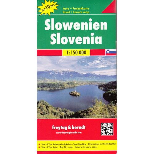 Slowenien Slovenie mapa 1:500 000, Freytag&berndt.