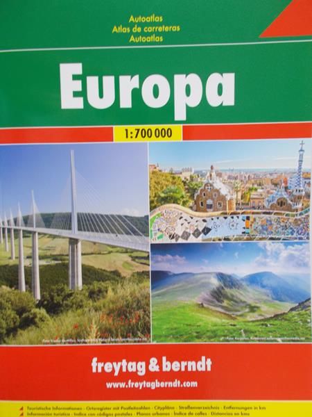 Europa atlas 1:700 000 Freytag & Berndt, Nowa