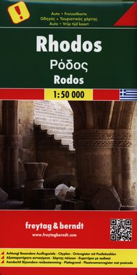 Rodos Mapa 1:50 000, Freytag&berndt,Nowa