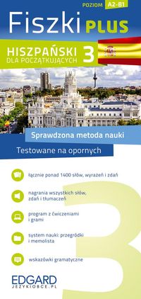 Hiszpański Fiszki PLUS dla początkujących 3, Nowa