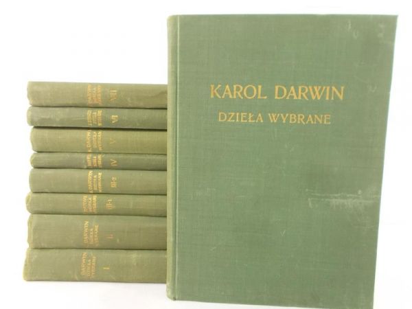 Karol Darwin – Dzieła Wybrane , 9 tomów