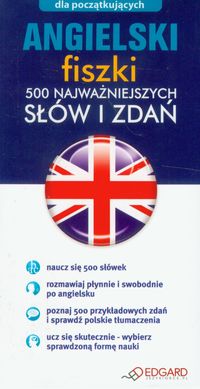 Angielski Fiszki 500 najważniejszych słów i zdań, Nowa