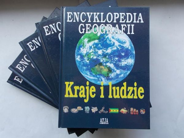 Walasek Zbigniew (red.) - Encyklopedia geografii. Kraje i ludzie, 5 tomów