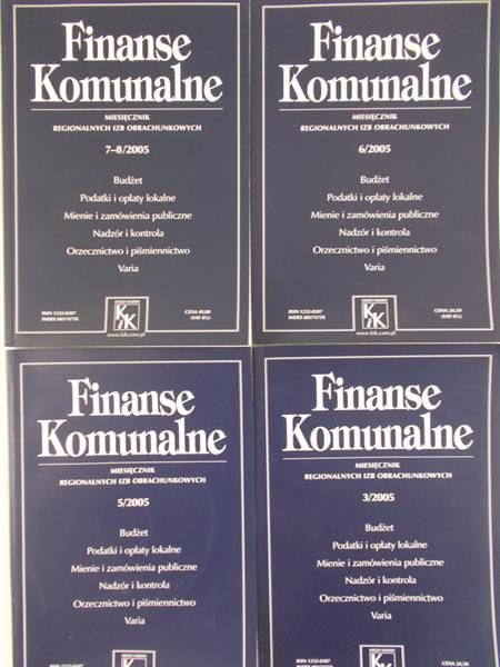 Finanse Komunalne 3/5/6/7-8/ 2005