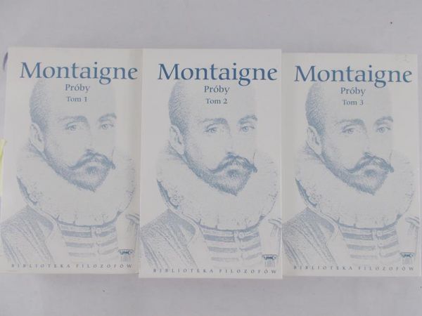 Montaigne - Próby tom I-II-III