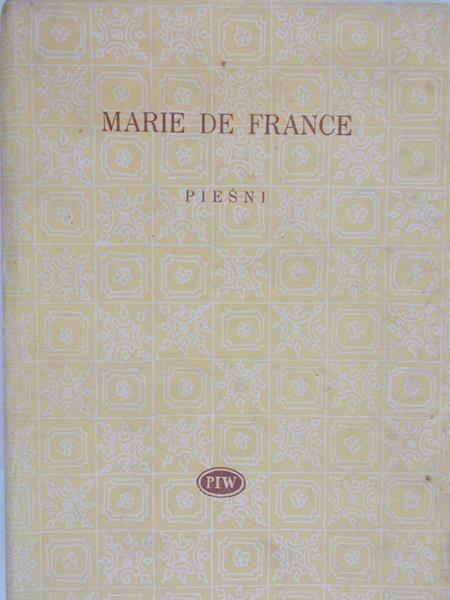 De France Marie - Pieśni