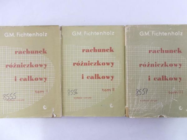 Fichtenholz G. M. - Rachunek różniczkowy i całkowy