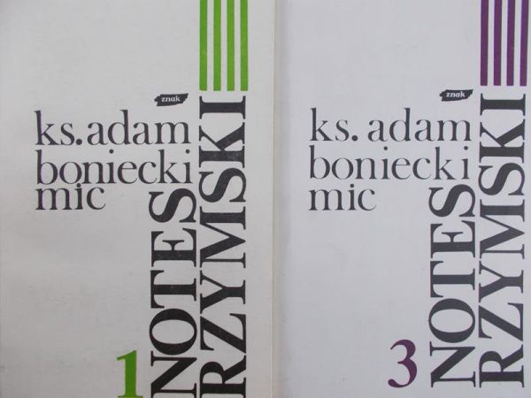 Boniecki Adam - Notes rzymski T. I i III