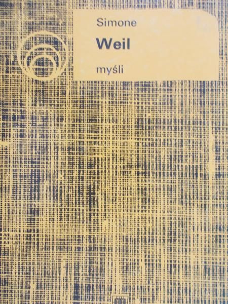 Weil Simone - Myśli
