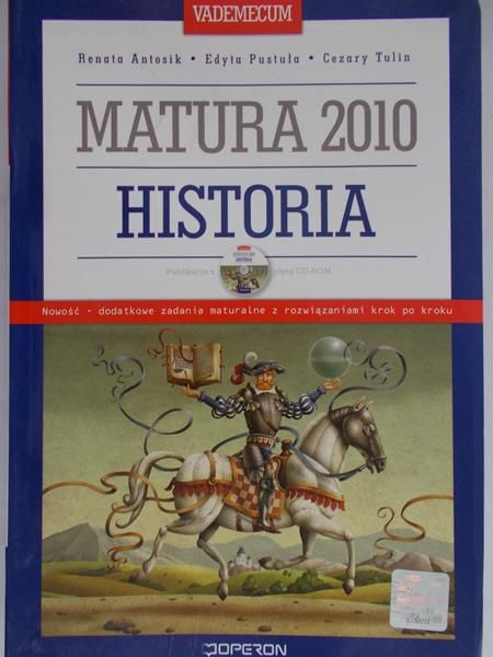 Tulin Cezary - Vademecum Matura 2010 Historia z płytą CD