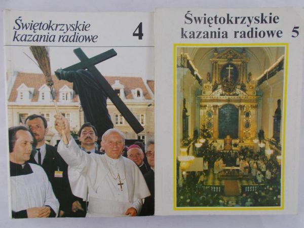 Jachimczak Józef (red.) -  Świętokrzyskie kazania radiowe, Zestaw 2 książek
