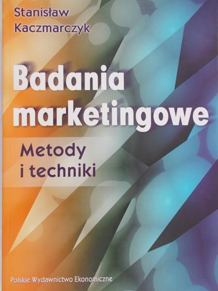 Kaczmarczyk Stanisław - Badania marketingowe