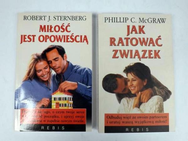 Stenberg Robert J. McGraw Phillip C. - Miłość jest opowieścią, Jak ratować związek, 2 książki