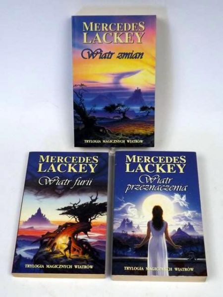Lackey Mercedes - Wiatr furii, Wiatr zmian, Wiatr przeznaczenia, 3 książki