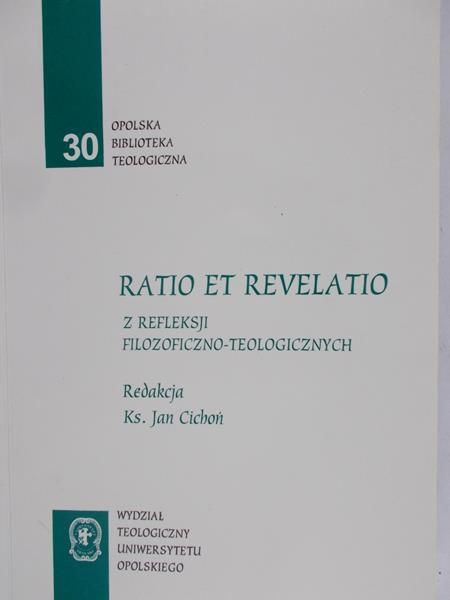 Cichoń Jan - Ratio Et Revelatio