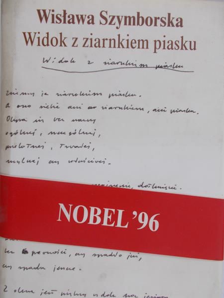 Szymborska Wisława - Widok z ziarnkiem piasku