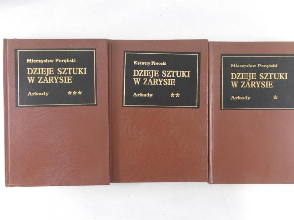 Dzieje sztuki w zarysie, Tom I-III