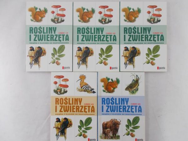 Stożek Katarzyna - Rośliny i zwierzęta, Tom I-V