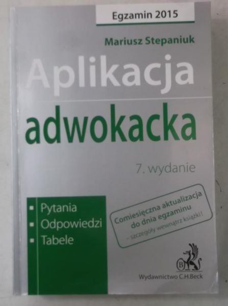 Stepaniuk Mariusz - Aplikacja adwokacka