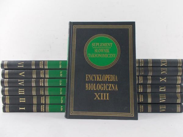 Jura Czesław (opr.) - Encyklopedia Biologiczna, 13 tomów