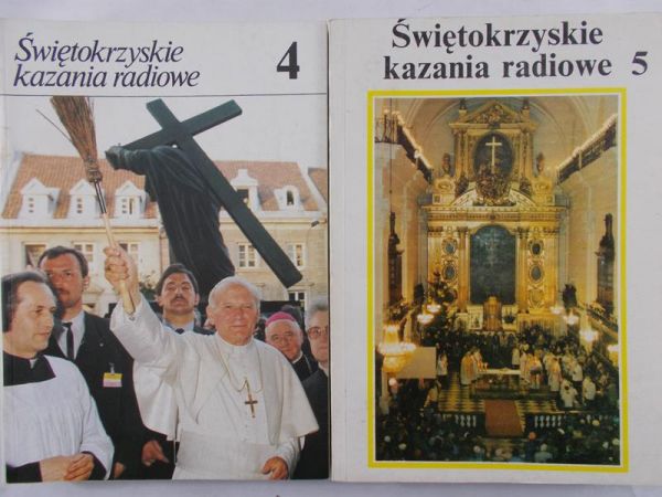 Dukała Jan, Jachimczak Józef (red.) - Świętokrzyskie kazania radiowe, tom IV-V