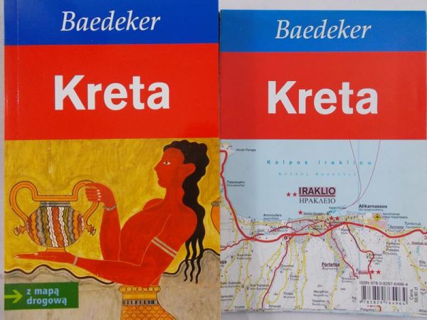 Kreta Przewodnik Baedeker + mapa