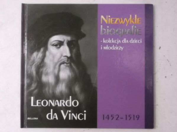 Jędrzejewski Krzysztof (red.) - Leonardo da Vinci  1452 - 1519. Niezwykłe biografie