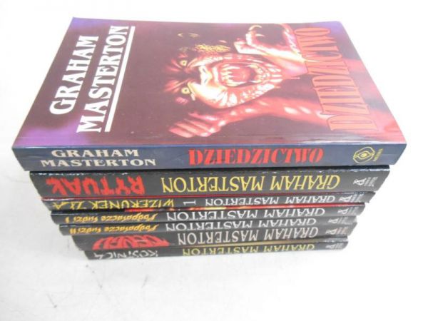 Masterton Graham - Horrory, 7 książek