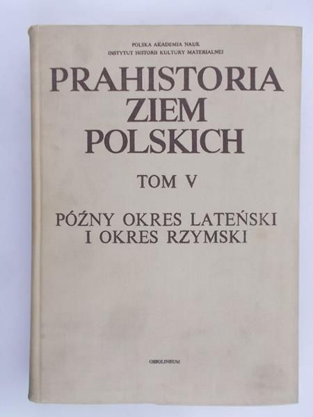 Prahistoria Ziem Polskich Tom V Witold Red Hensel 150 00 Zl Tezeusz Pl