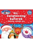 Mój świąteczny kuferek Zabawy, naklejki, gry