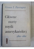 Główne nurty myśli amerykańskiej