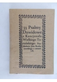 Psalmy Dawidowe z Kancjonała Wielkiego Toruńskiego.