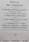 Manuel Du Chretien, 1921r.