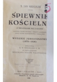 Spiewnik kościelny, 1928r.