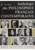 Anthologie des philosophes francais contemporains