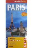 Paris, city street map