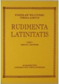 Rudimenta Latinitatis Część