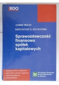 Sprawozdawczość finansowa spółek kapitałowych