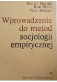 Mayntz Renate - Wprowadzenie do metod socjologii empirycznej