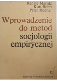 Wprowadzenie do metod socjologii empirycznej