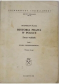 Historia prawa w Polsce Część I