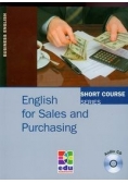 English for Sales and Purchasing with CD