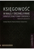 Księgowość w małej i średniej firmie uproszczone formy ewidencji + CD
